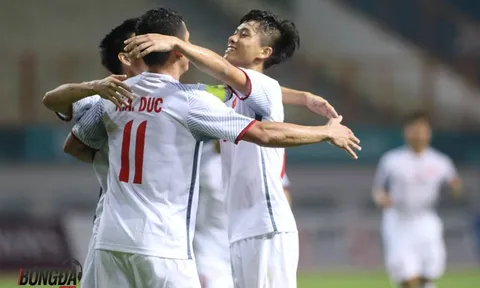 Song Đức “nổ súng”, U23 Việt Nam chính thức vào vòng knock-out ASIAD 2018
