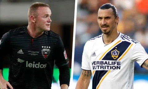 Rooney, Ibrahimovic lọt vào danh sách đề cử giải thưởng MVP tại MLS