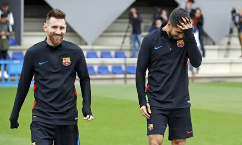 Suarez thông nòng, Barca "rung đùi" chờ derby Madrid