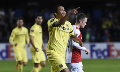 Villarreal 2-2 Slavia Praha: "Tàu ngầm" kịp bừng tỉnh