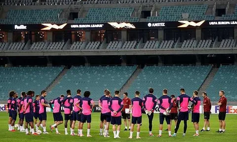 4 trụ cột ở lại Anh, Arsenal vẫn đầy tự tin ở Baku