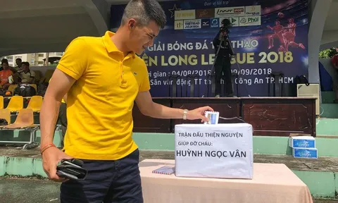 Công Vinh đồng hành cùng PTV Sài Gòn làm từ thiện