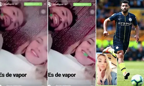 Aguero sa sút vì... gái và thuốc?