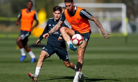 Ramos vẫn 'tỉnh bơ' sau cơn bão chỉ trích từ người Anh