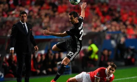 5 điểm nhấn Benfica 0-1 Man Utd: Thất vọng Mkhitaryan; Mourinho nhớ Pogba