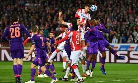 5 điểm nhấn Crvena zvezda 2-0 Liverpool: Cú lừa ngoạn mục; Ngọn lửa Arsenal