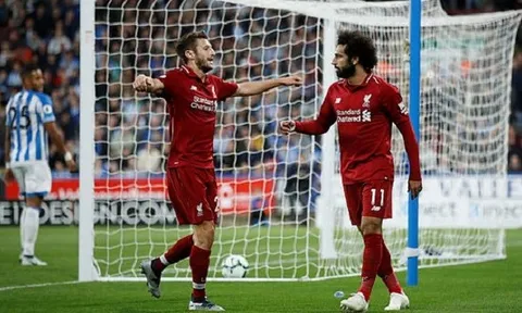 5 điểm nhấn Huddersfield 0-1 Liverpool: Salah phá dớp đen, Thêm chiêu thức mới để Liverpool vô địch