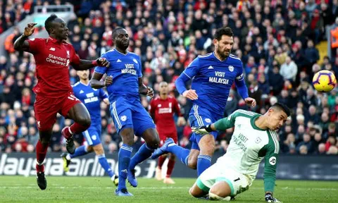 5 điểm nhấn Liverpool 4-1 Cardiff: Mane hoàn hảo?; Ngày buồn cho Alisson