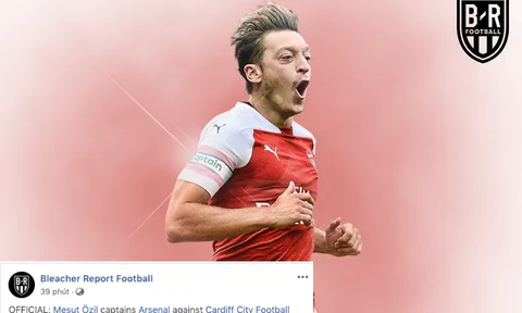 Fan Arsenal sẽ sốc khi biết được tình hình về Ozil