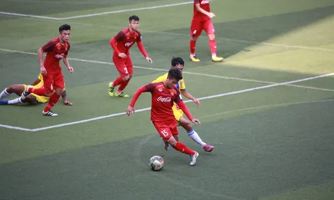 "Sao" HAGL ghi bàn, U22 Việt Nam cầm hòa đại diện V-League