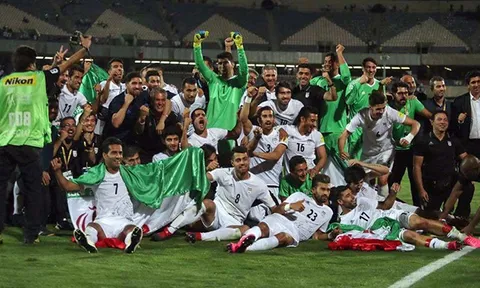6 đội tuyển đã giành vé dự World Cup 2018