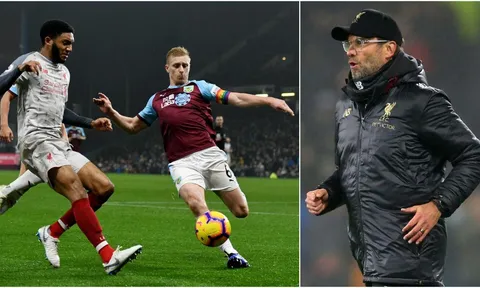 "Trò cưng" chấn thương, Klopp gọi Burnley là những kẻ hiếu chiến