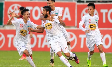 Lịch thi đấu - bảng xếp hạng vòng 18 V-League 2017