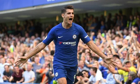 Morata tỏa sáng, Chelsea dễ dàng nhấn chìm Everton trên sân nhà