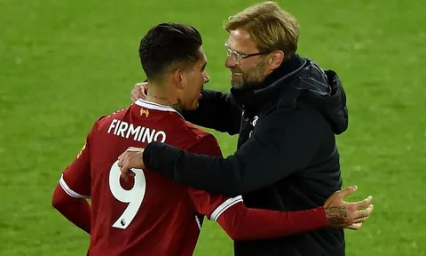 Đây, Klopp lý do cất Firmino trên ghế dự bị trong trận Huddersfield