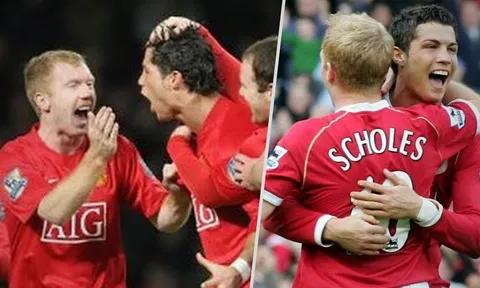 "Ronaldo đã học hỏi rất nhiều từ Scholes"