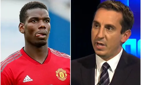 Gary Neville: 'Pogba vẫn chứng nào tật nấy'