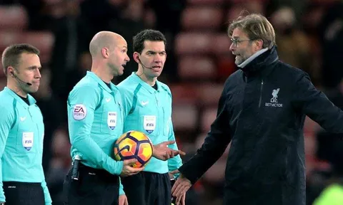 Không cam tâm thua Chelsea, Klopp đổ lỗi cho trọng tài