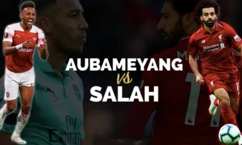 Aubameyang vs Salah: Đỉnh cao của chiến thuật 'Half-Space'
