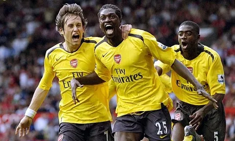 Adebayor tiết lộ những sự thật khó tin khi còn ở Arsenal
