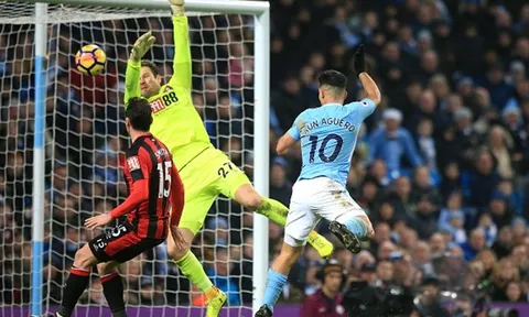 Aguero bay người đưa Man City vào "ngôi đền của những huyền thoại"