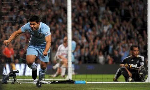 Aguero và những khoảnh khắc đáng nhớ cùng Man City