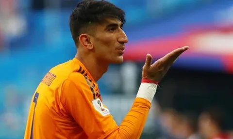 Thủ môn Iran quyết tỏa sáng ở Asian Cup để gia nhập Ngoại hạng Anh