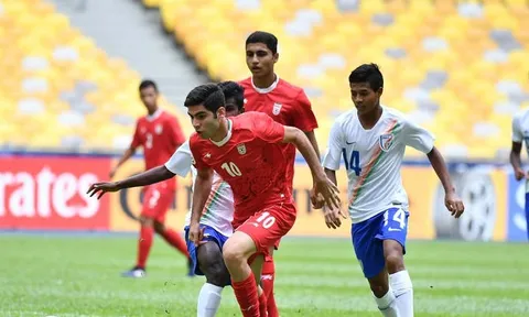 VCK U16 châu Á 2018: Ấn Độ có điểm trước Iran, quá khó cho Việt Nam