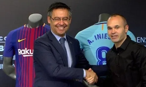 Andres Iniesta: Bản hợp đồng trọn đời và những cột mốc đáng nhớ tại Barcelona