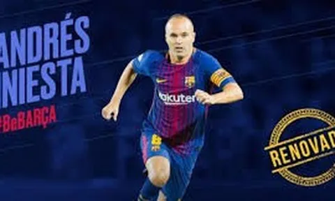 Andres Iniesta, người làm nên điều không tưởng tại Barcelona