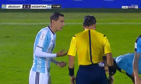Angel Di Maria thể hiện ra sao vs Uruguay?