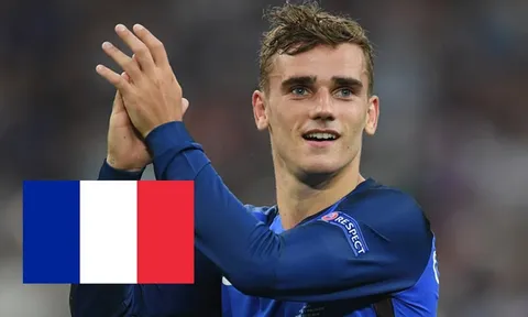 Antoine Griezmann - Chân sút chủ lực của Pháp