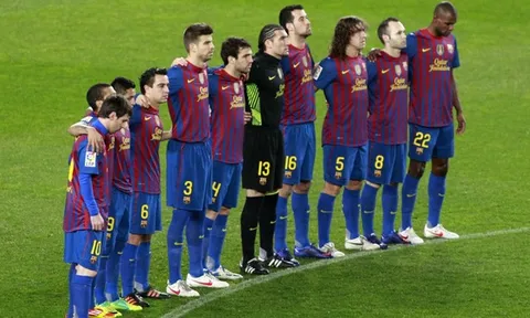 Áo đấu mùa 2018/19 của Barca đã được tiết lộ