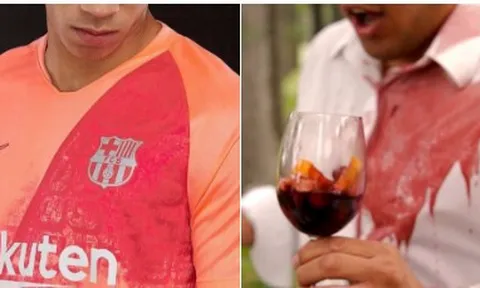 Áo mới của Barcelona được thiết kế nhờ rượu vang?