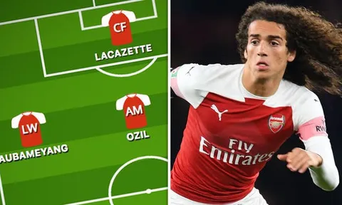 Arsenal dùng đội hình nào để hạ Liverpool?