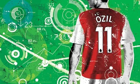 Arsenal thua, nhưng Mesut Ozil không thất bại