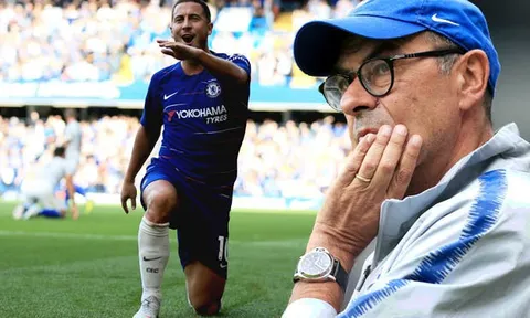 HLV Sarri xác nhận tình hình chấn thương của Hazard