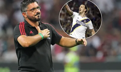 HLV Gattuso lên tiếng về tin đồn Ibrahimovic tái hợp AC Milan