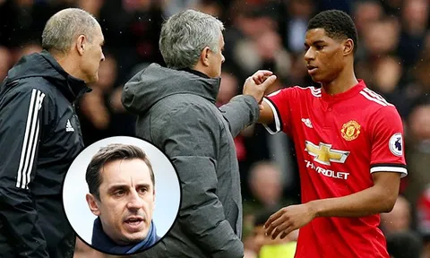 Gary Neville khuyên Rashford nên làm điều này ở Man Utd