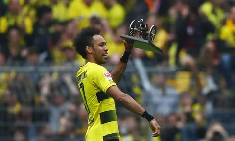 Aubameyang gửi 'chiến thư' đến cho Lewandowski