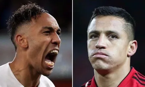 Aubameyang khiến Sanchez phải hổ thẹn vì thống kê không tưởng