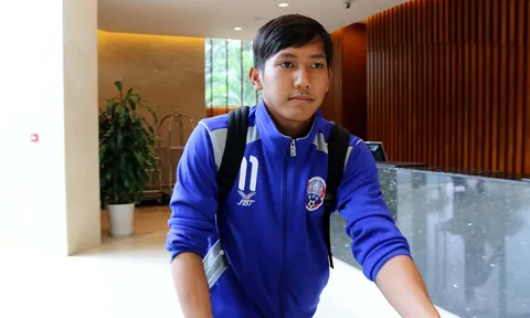 Đến Hà Nội,  "Messi Campuchia" sẵn sàng chiến Công Phượng, Xuân Trường