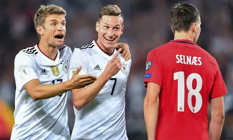 Bàn thắng đẳng cấp của Draxler vào lưới Na Uy