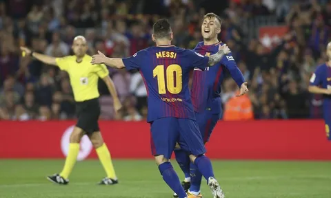 'Bàn thắng ma' xuất hiện, Barca đánh bại Malaga không mấy thuyết phục