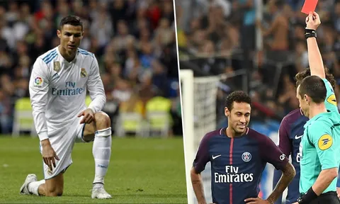 Bản tin BongDa ngày | 23.10 | Ronaldo tịt ngòi trong ngày Neymar nhận thẻ đỏ