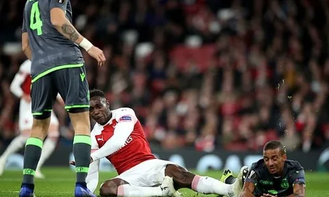 Bão chấn thương ập đến, Arsenal chia điểm đáng tiếc trước Sporting Lisbon