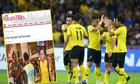 Báo Malay ví đội nhà như Barca, Chelsea chê ĐT Việt Nam chơi thực dụng
