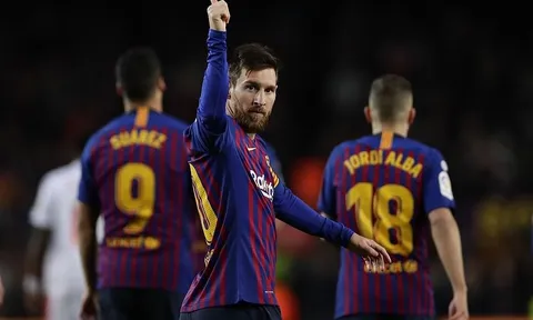 Barca hủy diệt Eibar trong ngày Messi thiết lập cột mốc siêu kỷ lục