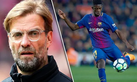 Barca sẵn sàng dâng Dembele tận miệng Liverpool, nhưng có một vấn đề...