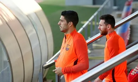 Barcelona tập nhẹ trước lần đầu chạm trán Olympiakos